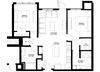 1 Bedroom Floor Plan